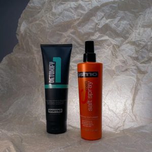 OSMO, Набор OSMO Матирующий спрей с морской солью для небрежных укладок в пляжном стиле, 250 мл + OSMO SPA-Шампунь для глубокого очищения волос и кожи головы, 250 мл