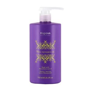 KAPOUS, Маска с маслом ореха макадамии для волос Macadamia Oil, 750 мл