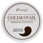 ESTHETIC HOUSE, Гидрогелевые патчи для глаз с коллоидным золотом и муцином улитки, 60 шт