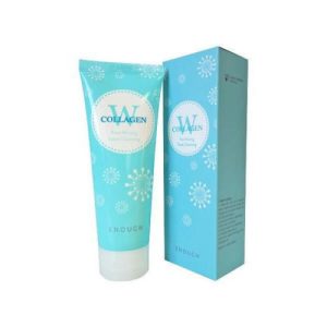 ENOUGH, Пенка для умывания с морским коллагеном W Collagen Pure Shining Foam Cleansing, 100 мл