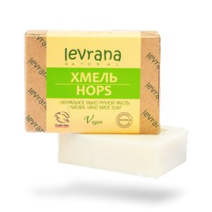 LEVRANA, Натуральное мыло ручной работы Хмель, 100 гр