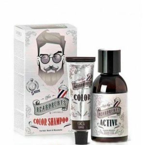 BEARDBURYS, Камуфлирующий шампунь серый Color Shampoo 9G Gris, 75 мл