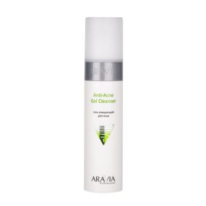 ARAVIA, Гель очищающий для жирной и проблемной кожи лица Anti-Acne Gel Cleanser Face, 250 мл