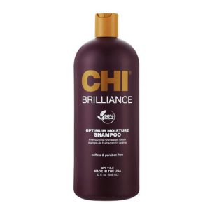 CHI, Увлажняющий шампунь для волос Deep Brilliance Olive & Monoi Optimum Moisture, 355 мл