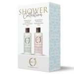 BAREX, Набор Питательная гель-пена + гель-пена для душа и ванны Shower Collection, 250 мл + 250 мл