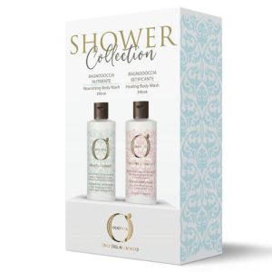 BAREX, Набор Питательная гель-пена + гель-пена для душа и ванны Shower Collection, 250 мл + 250 мл