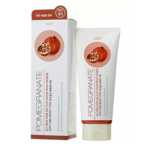JIGOTT, Пилинг-гель с экстрактом граната Premium Facial Pomegranate Peeling Gel, 180 мл