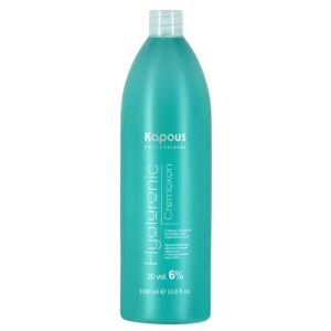 KAPOUS, Кремообразная окислительная эмульсия Hyaluronic Acid с гиалуроновой кислотой 6%, 1000 мл