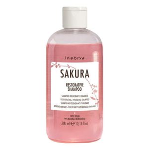 INEBRYA, Шампунь регенерирующий увлажняющий Restorative Shampoo Sakura, 300 мл