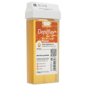 DEPILFLAX, Воск в картридже (прозрачный) Натуральный, 110 гр