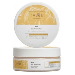 19 LAB, Маска для нормальных и ломких волос с фитокератином "Интенсивное увлажнение", 150 мл