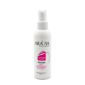 ARAVIA, Лосьон 2 в 1 для замедления роста волос и вросших волос Professional, 150 мл