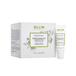 OLLIN, Энергетическая сыворотка-реконструктор Ollin BioNika, 6*15 мл