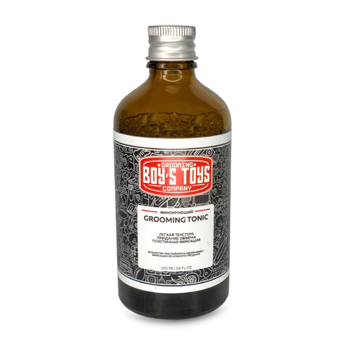 BOY`S TOYS, Фиксирующий тоник для волос Grooming, 100 мл