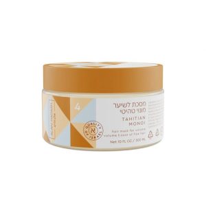 ALAN HADASH, Маска для тонких волос требующих дополнительного объема Tahitian Monoi, 300 мл