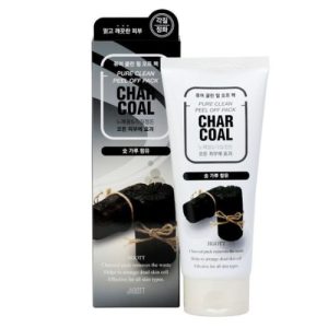 JIGOTT, Очищающая угольная маска-пленка Char Coal Pure Clean Peel Off Pack, 180 мл