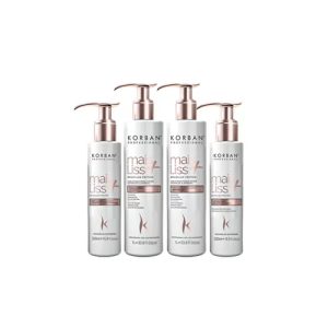 KORBAN, Набор нанопластики Комплекс 18 масел и 11 аминокислот Mais Liss Protein, 100*250*100 мл