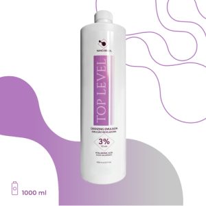 NANO BRAZIL, Кремообразный оксидант TOP LEVEL 3%, 1000 мл