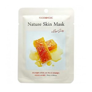 FOODAHOLIC, Тканевая маска для лица с экстрактом маточного молочка Nature Skin Mask, 25 гр