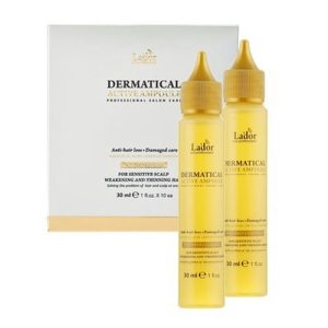 LA'DOR, Увлажняющий филлер для волос Dermatical Active Ampoule, 10*30 мл