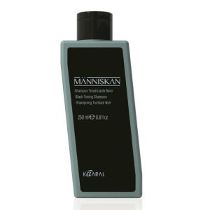 KAARAL, Черный тонирующий шампунь Black Toning Shampoo Manniskan, 250 мл