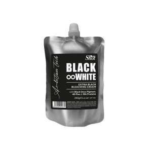 SHOT, Черный обесцвечивающий крем для волос Black & White Ambition Colour, 250 мл