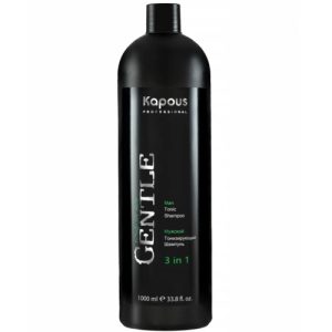 KAPOUS, Мужской тонизирующий шампунь 3 в 1 Gentlemen, 1000 мл