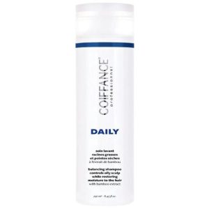 COIFFANCE, Шампунь для регуляции склонной к жирности кожи головы и увлажнения сухих кончиков DAILY, 250 мл