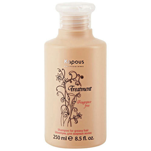 KAPOUS, Шампунь для жирных волос Fragrance Free Treatment, 250 мл