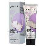 CONSLY, Укрепляющая кремовая пенка для умывания с морским коллагеном Marine Collagen Lifting Creamy Cleansing Foam, 100 мл