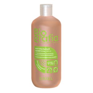 ESTEL, Натуральный шампунь для волос "Активное восстановление" Biografia, 400 мл
