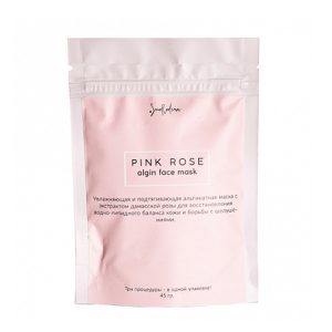 SMORODINA, Увлажняющая альгинатная маска с дамасской розой, 45 гр