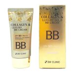 3W CLINIC, BB-крем с коллагеном и золотом SPF50+ Collagen & Luxury Gold BB Cream, 50 мл