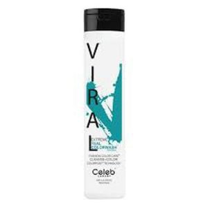CELEB LUXURY, Шампунь для яркости цвета Viral Shampoo ярко бирюзовый, 244 мл