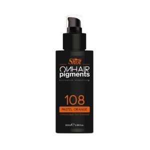 SHOT, Пастельные пигменты для тонирования волос On Hair Pigments Оранжевый, 100 мл