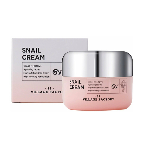 VILLAGE 11 FACTORY, Крем для лица с улиточным муцином Snail Cream, 50 мл