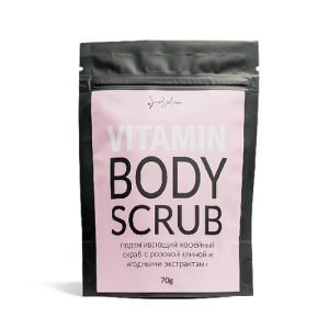 SMORODINA, Кофейный скраб подтягивающий с ягодными экстрактами, 70 гр