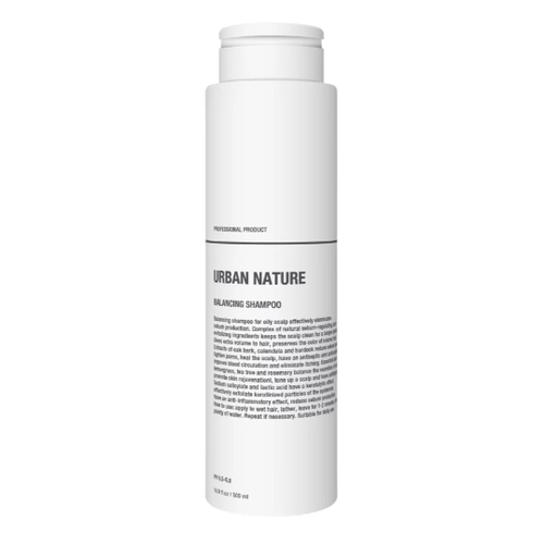 URBAN NATURE, Шампунь балансирующий для жирной кожи головы, 500 мл