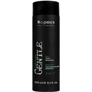 KAPOUS, Мужской тонизирующий шампунь 3 в 1 Gentlemen, 250 мл