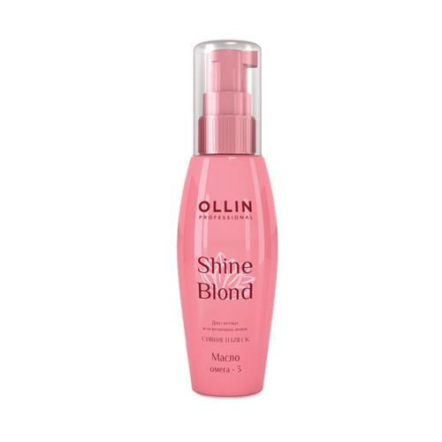 OLLIN, Масло для волос «Омега-3» Shine Blond, 50 мл