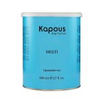KAPOUS, Жирорастворимый воск Gold в банке Depilation, 800 мл