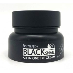 FARMSTAY, Многофункциональный крем с муцином черной улитки для кожи вокруг глаз Black Snail All in One Eye Cream, 50 мл