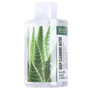 JIGOTT, Очищающая вода с экстрактом алоэ Deep Cleansing Water Aloe, 530 мл