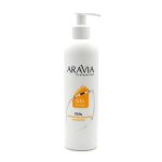 ARAVIA, Гель с экстрактами алоэ вера и ромашки для обработки перед депиляцией Professional, 300 мл