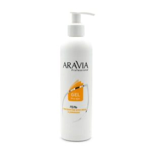 ARAVIA, Гель с экстрактами алоэ вера и ромашки для обработки перед депиляцией Professional, 300 мл