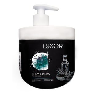 LUXOR, Крем-маска для волос с коллагеном и маслом чиа для плотности и объема Sulfate&Paraben Free с дозатором, 1000 мл