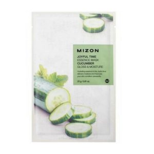 MIZON, Тканевая маска для лица с экстрактом огурца Joyful Time Essence Mask Cucumber, 1 шт