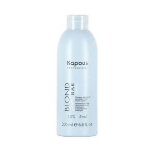 KAPOUS, Кремообразная окислительная эмульсия Blond Cremoxon с экстрактом жемчуга 1,5%, 200 мл