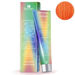 FAUVERT, Прямой краситель с Абиссинским маслом и Витаминами Punky Flash Orange, 100 мл