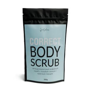 SMORODINA, Кофейный скраб антицеллюлитный с красным перцем, 300 гр